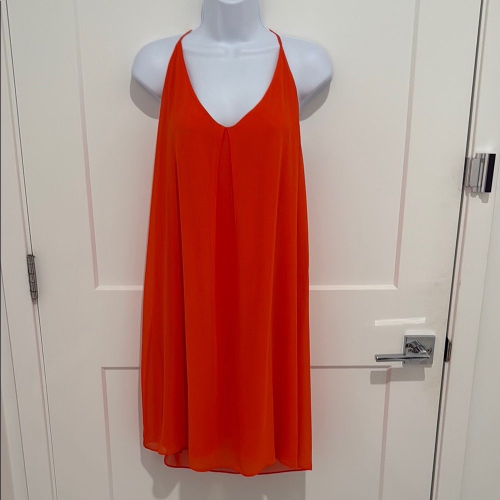 Gianni Bini Bright Orange Mini Dress